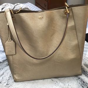 Ralph Lauren metallic tote